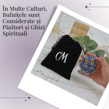 Figurina Bufnita din Lapis Lazuli - Talisman de Intelepciune si Protectie