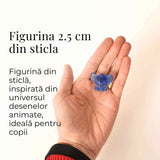 Figurina din sticla care invita la calm, simplitate si prezenta