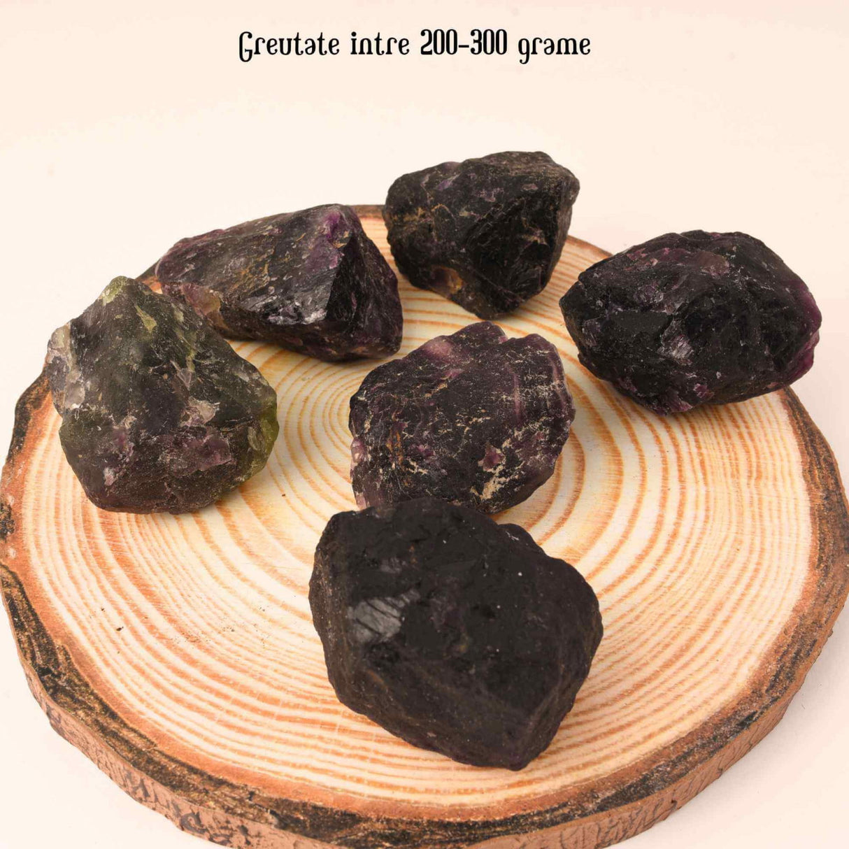 Fluorina Mov Bruta Naturala 6-7 cm - Cadoul Perfect pentru Meditatie, Decor si Colectionari - Piatra Semipretioasa pentru Vindecare si Echilibru