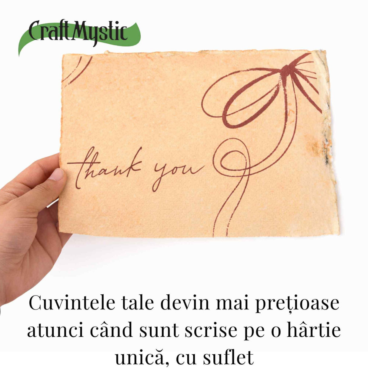 Hartie vintage din bumbac galben 22X29.5 cm– un spatiu delicat pentru cuvintele tale