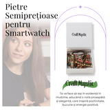 Bratara din Cristale Jasp Imperial pentru Smartwatch Apple, Model 38 mm sau 42 mm