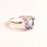 Inel argint 925 cu Ametrin natural - Claritate, armonie si eleganta