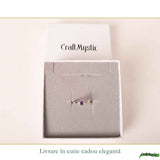 Inel Argint 925 cu Ametist Natural Patrat Fatetat – Claritate si Echilibru Interior