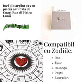 Inel argint 925 cu Opal Etiopian si Peridot - Lumina si Renastere