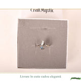 Inel argint 925 cu Labradorit fluture – transformare si protectie