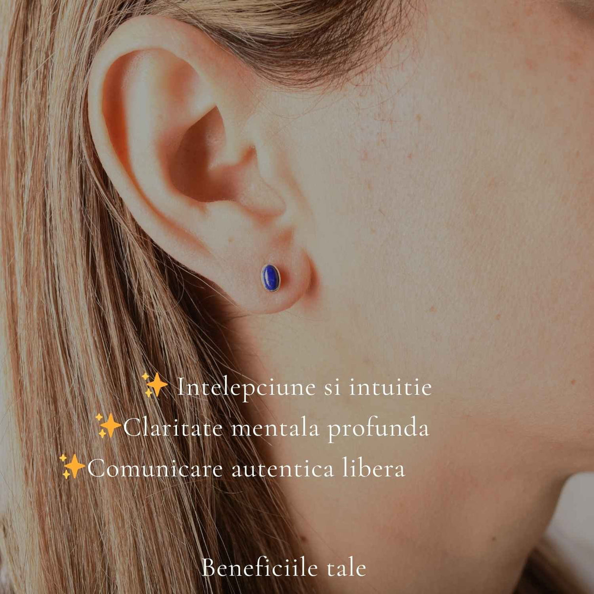 Cercei Lapis Lazuli Oval Argint 925 – Claritate si Eleganta