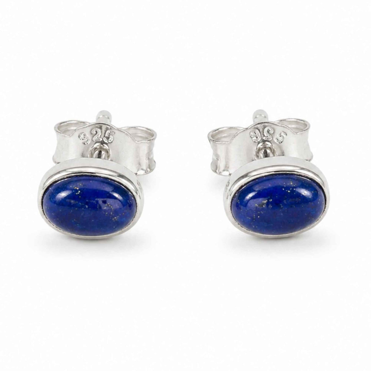 Cercei Lapis Lazuli Oval Argint 925 – Claritate si Eleganta