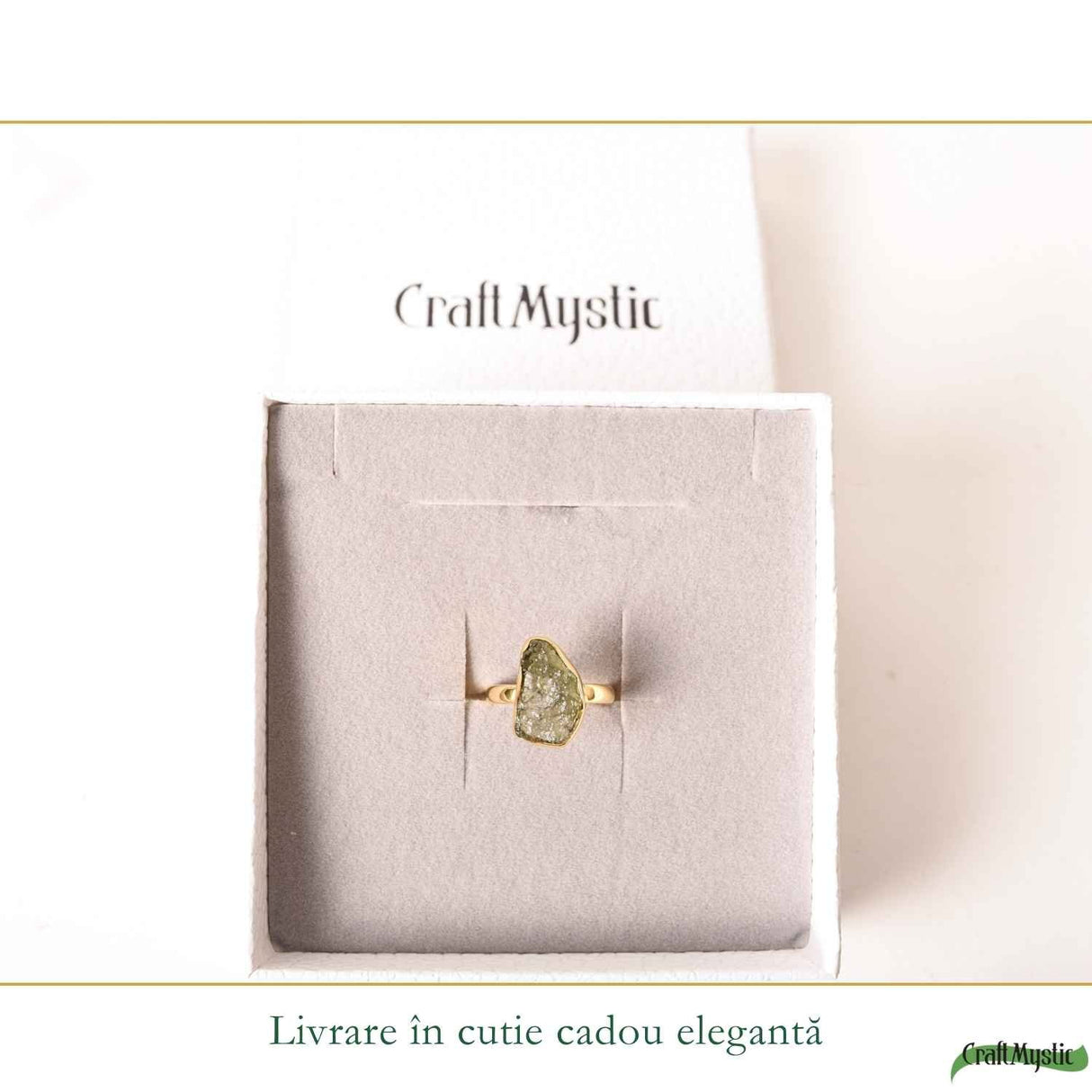 Inel argint 925 placat cu aur de 18k si moldavit brut neuniform, M6.5/53 – energie profunda si transformare autentica