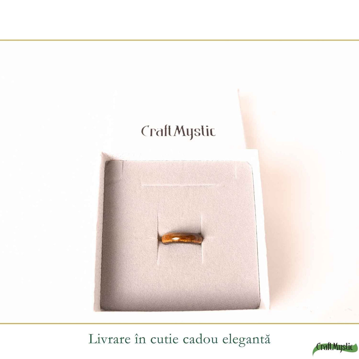 Inel cu Ochi de Tigru Natural turnat – Curaj, Incredere si Energie Pozitiva