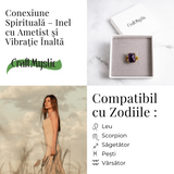 Conexiune Spirituala - Inel cu Ametist si Vibratie Inalta