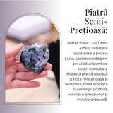 Inima Sculptata Manual de 55-60mm din Piatra Lunii Curcubeu Naturala