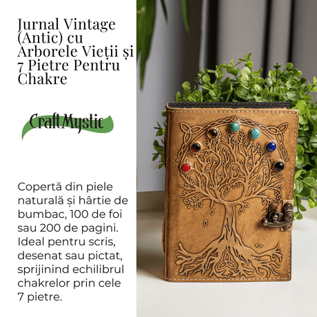 Jurnal pentru cele 7 chakre – CraftMystic