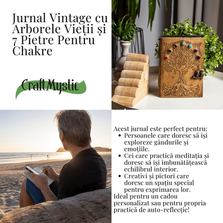 Jurnal pentru cele 7 chakre – CraftMystic