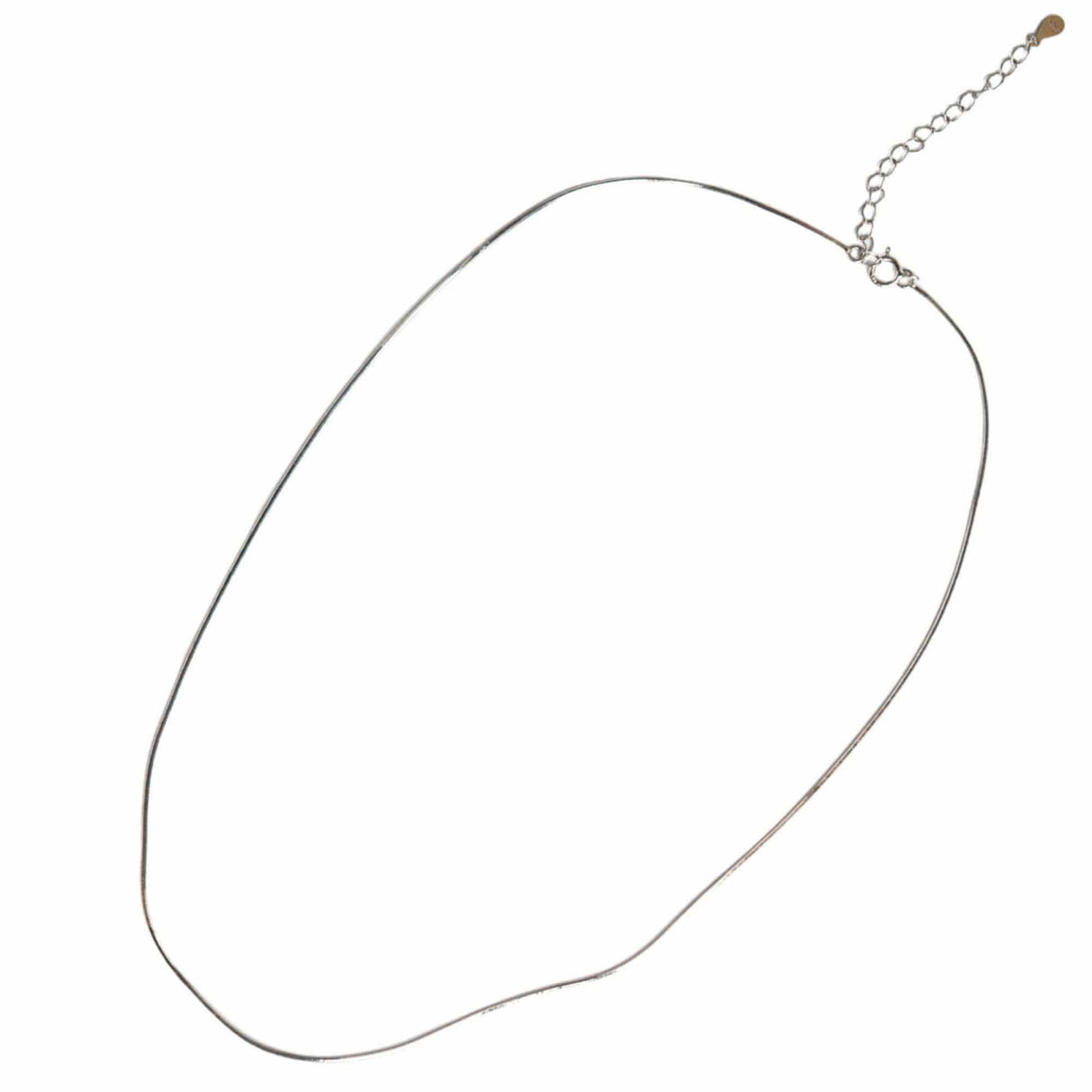 Lant Ajustabil Tip Sarpe din Argint 925 - Ajustabil 40+5 cm