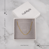 Lant Argint 925 Placat cu Aur 18K - Eleganta Delicata si Versatilitate Zilnica