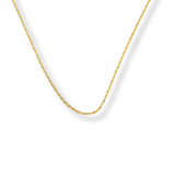 Lant Argint 925 Placat cu Aur 18K - Elegant, Ajustabil si Ideal pentru Pandantive