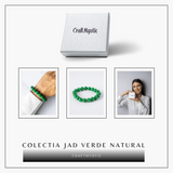 Echilibru si Vitalitate - Bratara cu Jad Verde Nefrit 10 mm