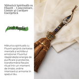 Maturica Energetica cu Fluorit si Pietre Chakre - Claritate, Liniste si Purificare Spirituala