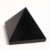 Piramida din Obsidian Negru 6.5.x6.5x5 cm pentru Protectie si Claritate Energetica