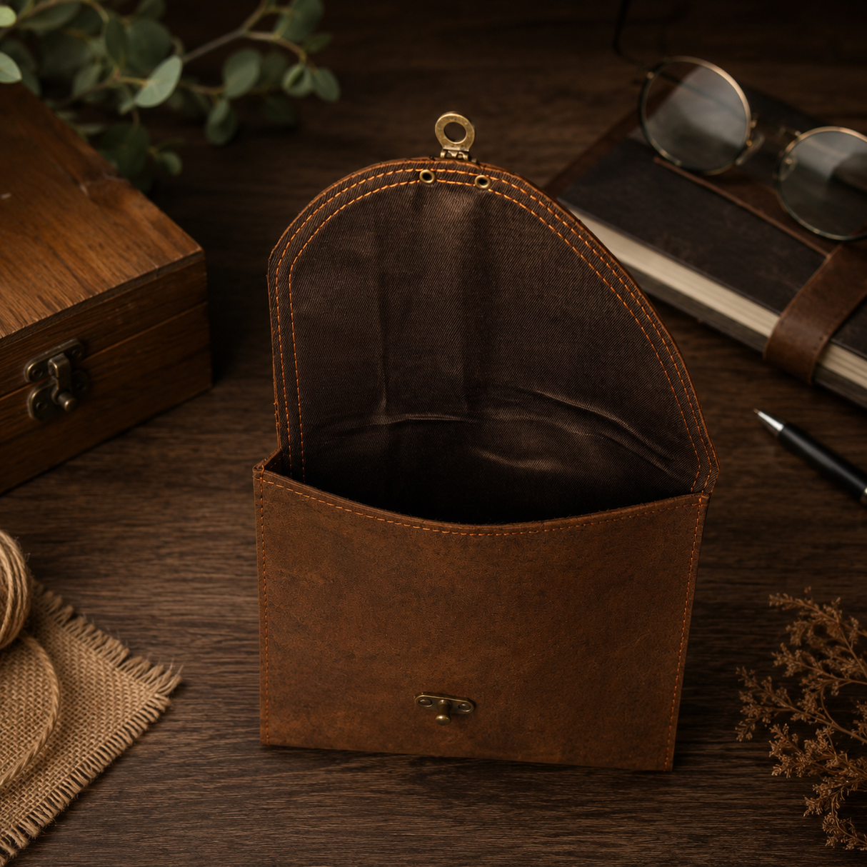 Geanta Plic din Piele Naturala Dreptunghiulara – Eleganta si Stil Atemporal