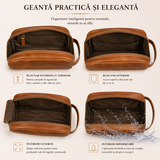 Geanta Barbateasca din Piele Naturala Dreptunghiulara – Organizare Premium si Eleganta Zilnica