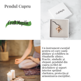 Pendul Cupru pentru Energie si Claritate Spirituala
