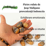 Piatra Naturala Jasp Maligano indonezian- Transformare, Echilibru si Regasire Interioara