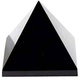 Obsidian Negru in forma de piramida 8 cm - India