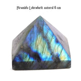 Piramida 6cm din Cristal din Labradorit - Ornament Mineral Specimen pentru Chakre