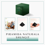 Piramida Sculptata Manual 6x6x5 cm din Shungit Natural