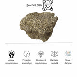 Piatra Naturala din Pirita Bruta 9-10 cm
