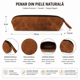 Penar din Piele Naturala Dreptunghiular – Organizare Eleganta si Durabilitate Zilnica