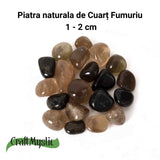 Piatra rulata de cuart fumuriu - Pentru momente de echilibru si reconectare