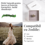 Inel ajustabil pentru abundenta - Pirita naturala pentru succes si protectie energetica