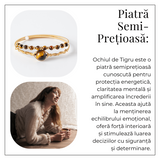 Protectie si Claritate Mentala - Bratara din Ochi de Tigru Natural