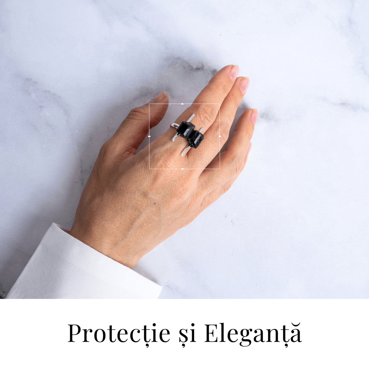 Inel Protectie Totala - Turmalina neagra pentru energie si siguranta