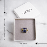 Claritate si Protectie - Inel cu Fluorit Natural si Energie Mentala