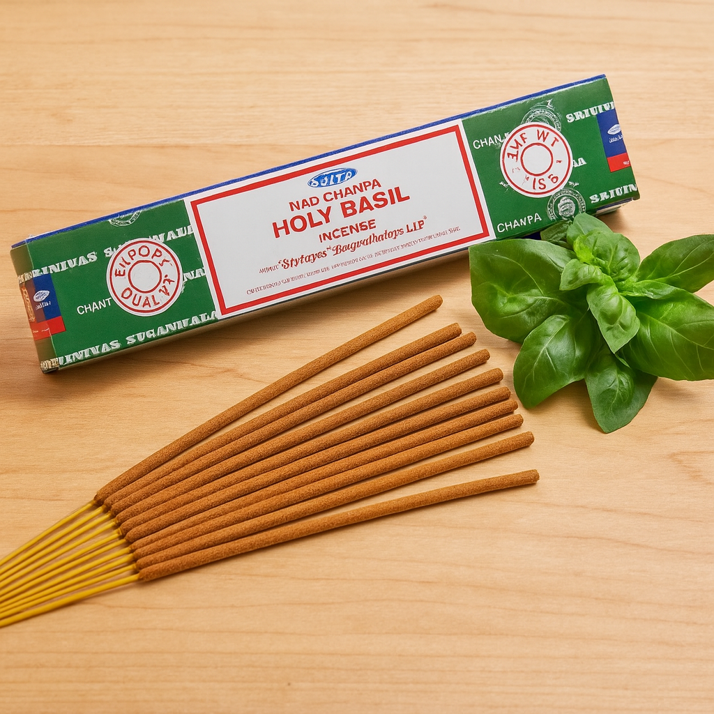 Satya Incense Sticks Holy Basil 15g - betisoare parfumate