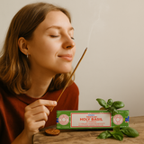 Satya Incense Sticks Holy Basil 15g - betisoare parfumate