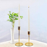Set 4 Lumanari albe spirala de 25 cm - Lumanari fara picurare si fara parfum - Perfecte ca lumanari pentru cina, ocazii speciale