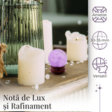 Sfera din Ametist Natural,1 buc, 30-35 mm - Ideala pentru Cadouri si Decoratiuni, Piatra Naturala