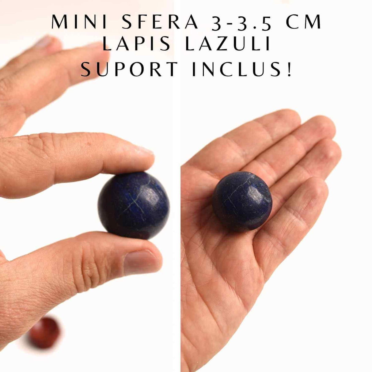 Sfera Lapis Lazuli Natural, 30-35mm – Claritate Mentala si Echilibru