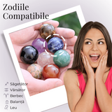 Sfera din Sodalit Natural, 1 buc, 30-35 mm - Piatra Semipretioasa pentru Cadouri, Meditatie si Echilibru