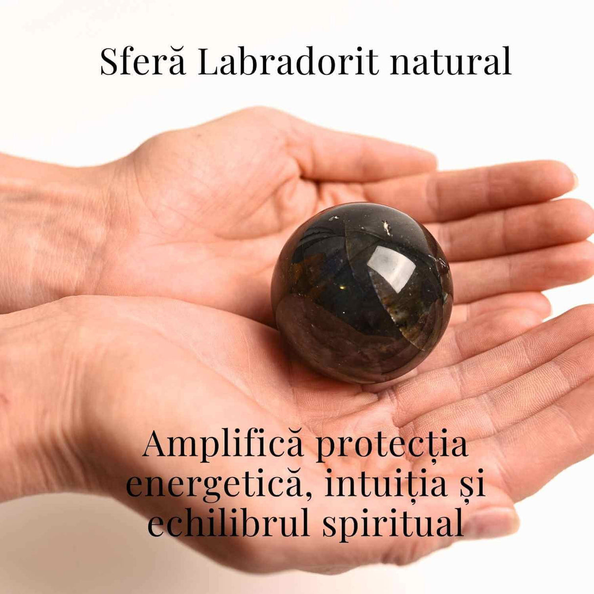 Sfera Labradorit 55-60mm - Protectie si Intuitie Amplificata