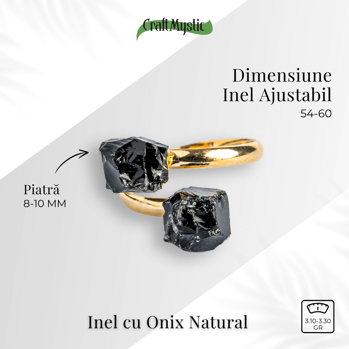 Inelul protectiei - Dublu Onix negru pentru echilibru si siguranta