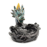 Suport Ceramic Dragon pentru Conuri Parfumate – Protectie Spirituala si Atmosfera Zen