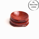 Suport lemn rotativ pentru sfere, oua si obiecte sferice 4-6 cm - Expunere eleganta si rotativa