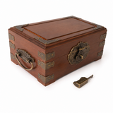 Cutie Vintage Dreptunghiulara pentru Bijuterii si Obiecte de Valoare – Eleganta si Protectie