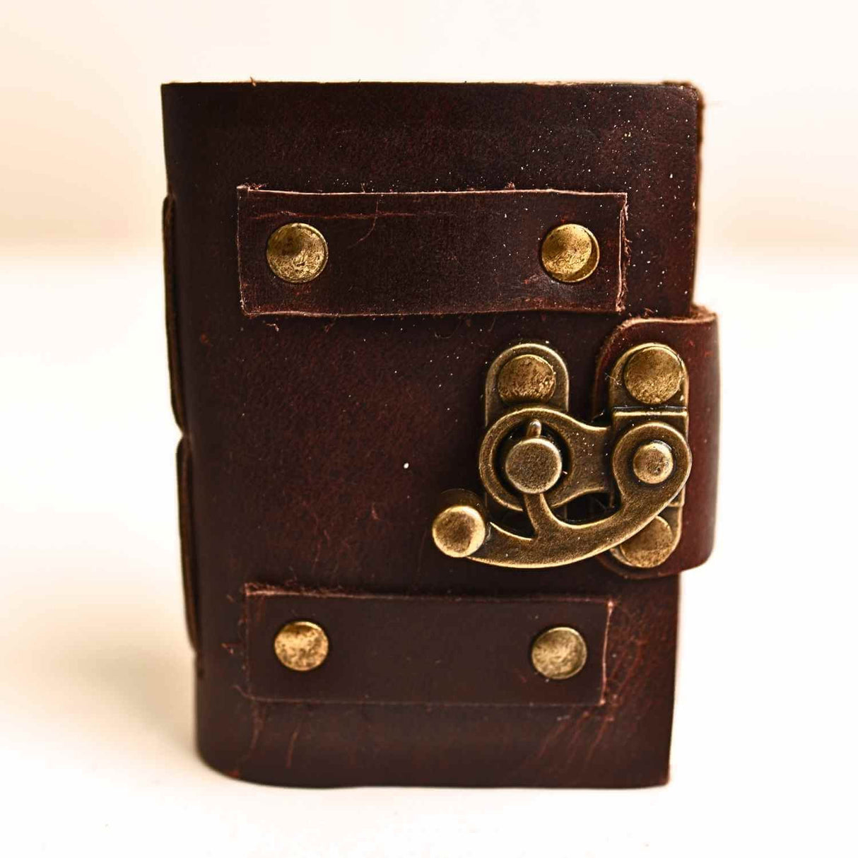 Talisman pentru Ganduri – Mini Jurnal Verdecu Coperta din Piele
