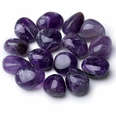Polished (tumbled) Amethyst natural stone 4-5 cm Ideal for Reiki and Energy Healing
